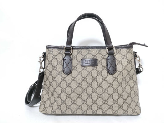 GUCCI GG Supreme 429019 GG 2-way Tote Handbag