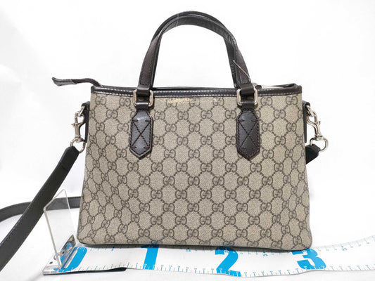 GUCCI GG Supreme 429019 GG 2-way Tote Handbag