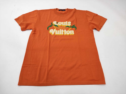 LOUIS VUITTON 24AW/LV Palm Tree Intarsia Short Sleeve 1AFQQY T-Shirt