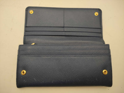 PRADA Saffiano Ribbon Long Wallet
