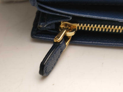 PRADA Saffiano Ribbon Long Wallet