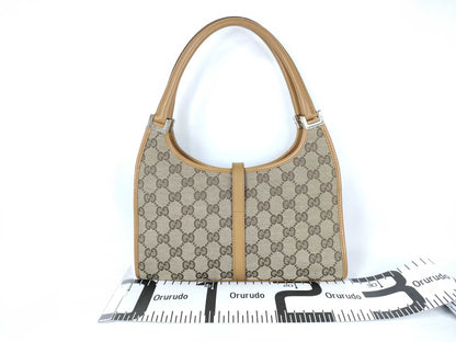GUCCI GG Canvas Handbag 002, 1068, 2404 Beige Handbag