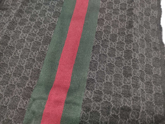 GUCCI GG GG pattern scarf