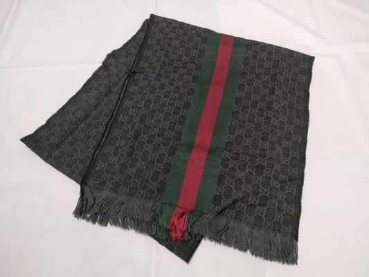 GUCCI GG GG pattern scarf