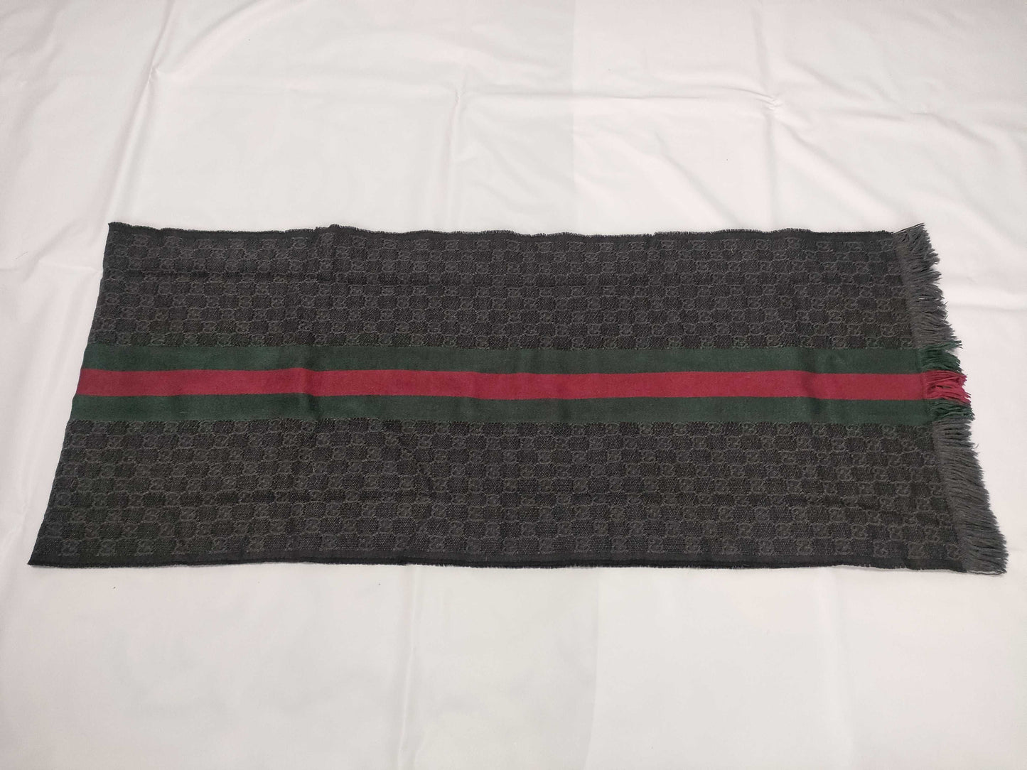 GUCCI GG GG pattern scarf