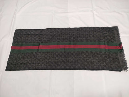 GUCCI GG GG pattern scarf