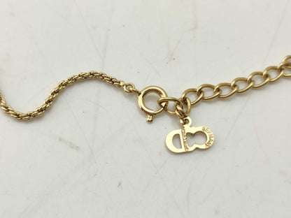 Dior CD logo necklace necklace