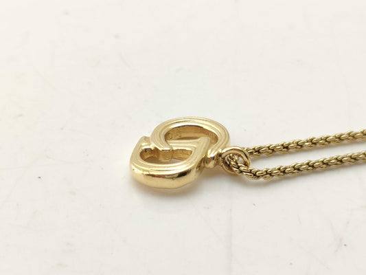 Dior CD logo necklace necklace
