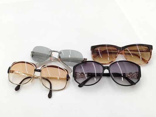  CHANEL Saint Laurent etc. Sunglasses 4-piece set Sunglasses and Eyeglasses