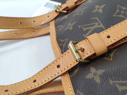 LOUIS VUITTON Monogram Bucket GM Tote Bag with Pouch