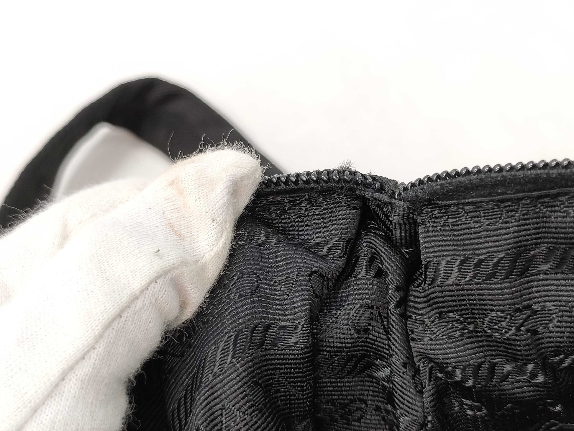 PRADA nylon shoulder pouch shoulder bag