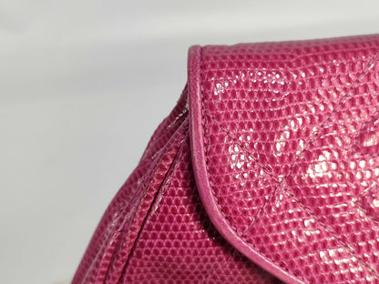 CHANEL Coco Mark No. 1 Lizard Chain Bag Shoulder Bag