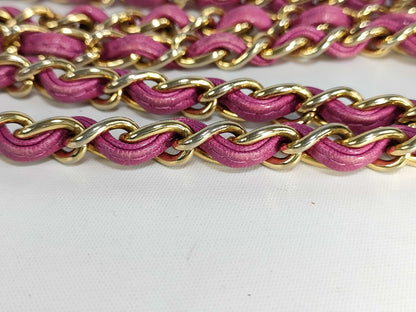 CHANEL Coco Mark No. 1 Lizard Chain Bag Shoulder Bag