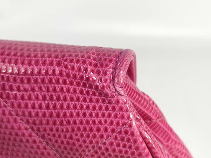 CHANEL Coco Mark No. 1 Lizard Chain Bag Shoulder Bag