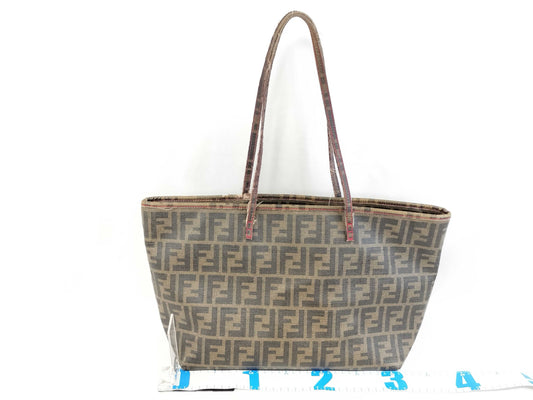 FENDI Zucca pattern PVC tote bag