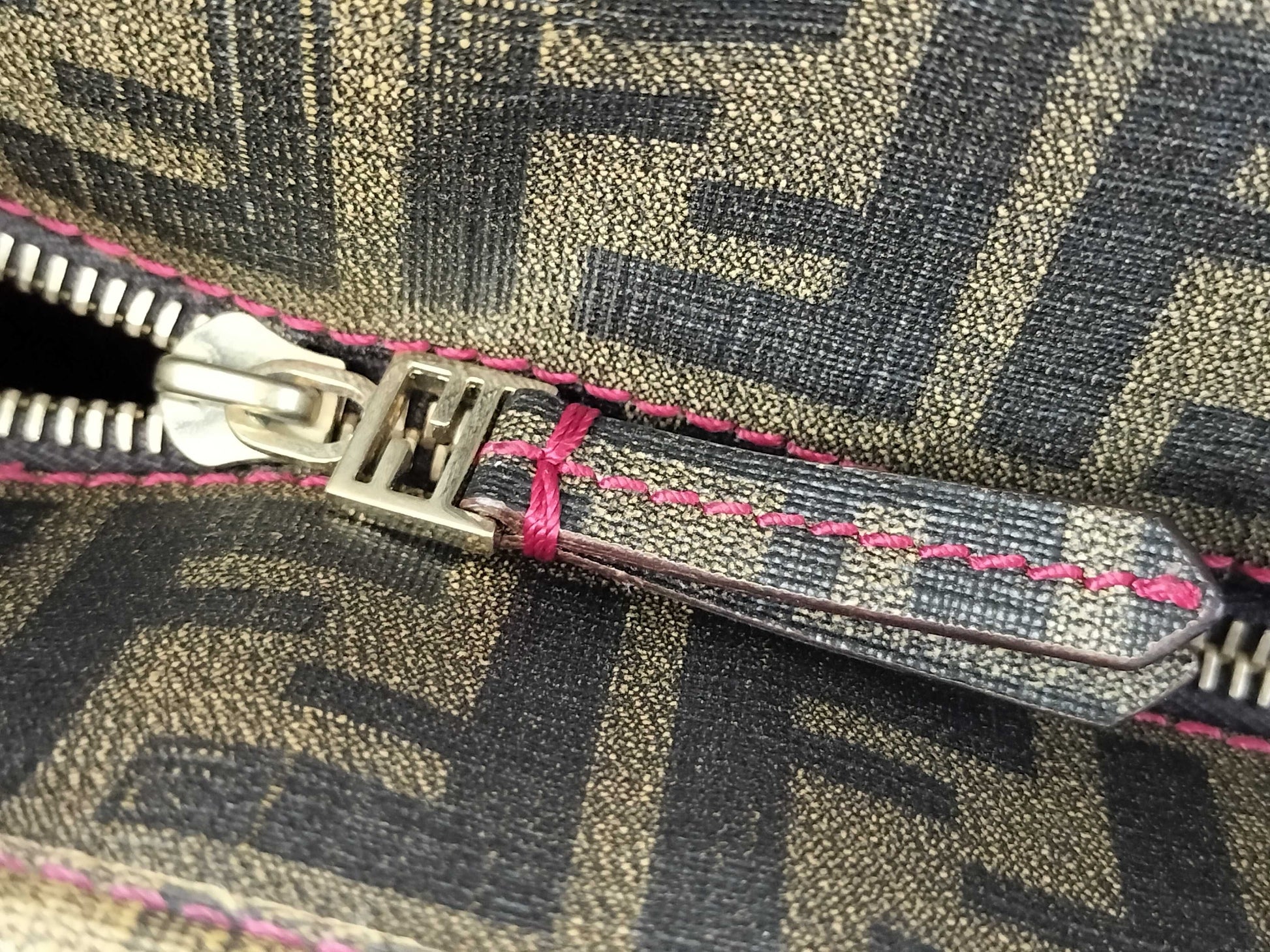 FENDI Zucca pattern PVC tote bag