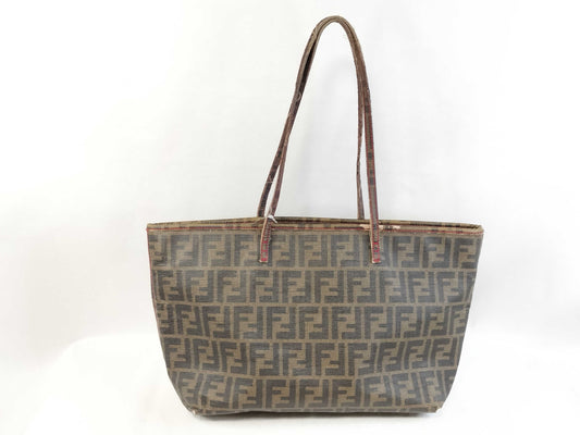 FENDI Zucca pattern PVC tote bag