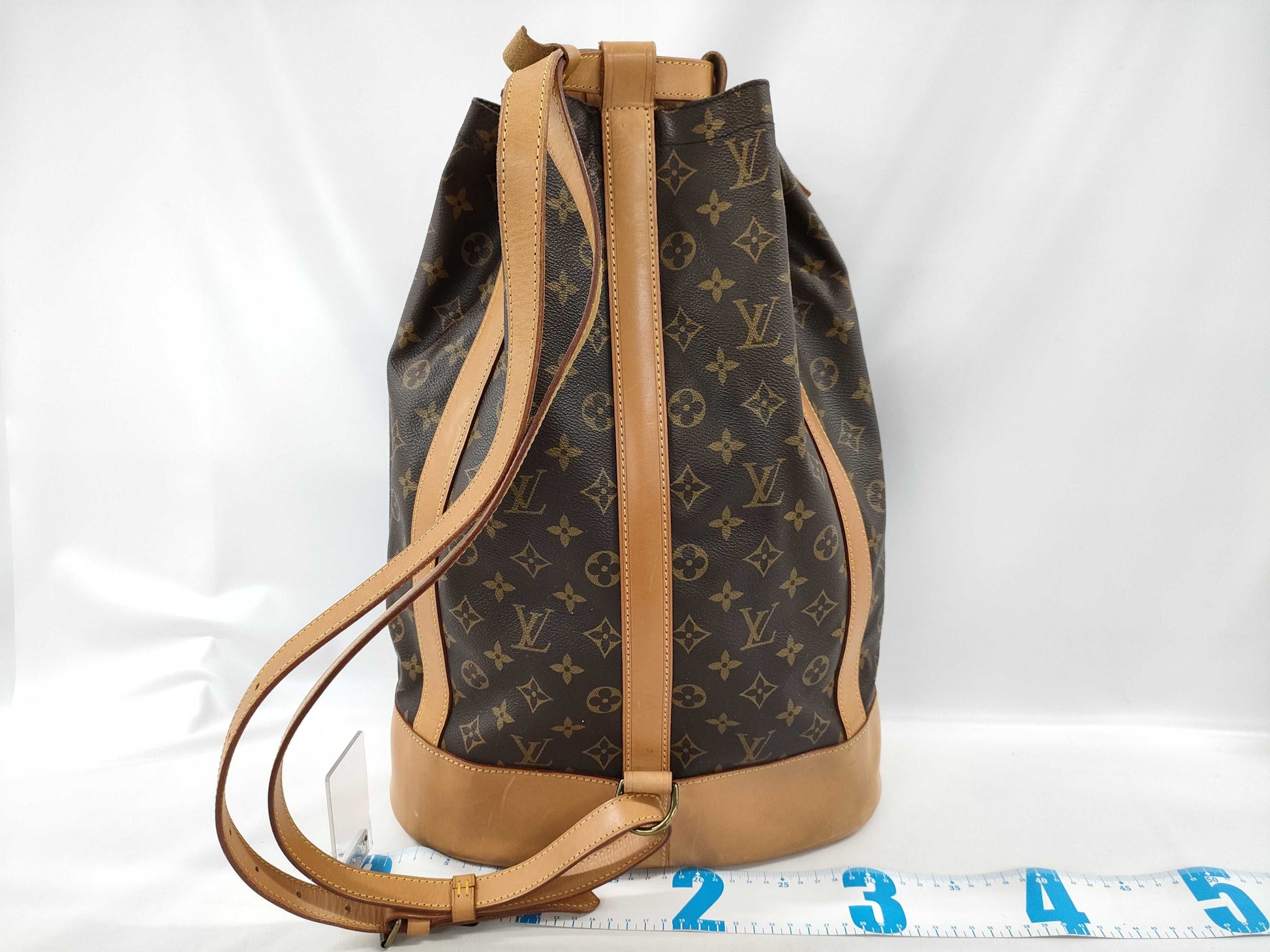 LOUIS VUITTON Monogram M42244 Randonne/907 Shoulder Bag