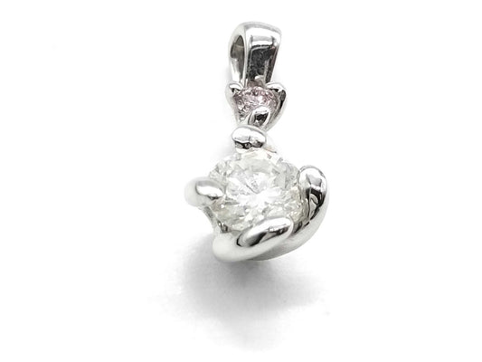 D 0.206ct FD 0.01ct PT900 0.7g Pendant top 