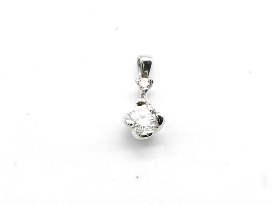 D 0.206ct FD 0.01ct PT900 0.7g Pendant top 