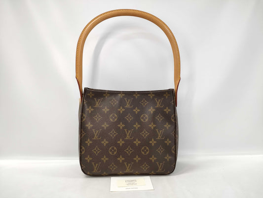 LOUIS VUITTON Monogram M51146 Looping MM Shoulder Bag