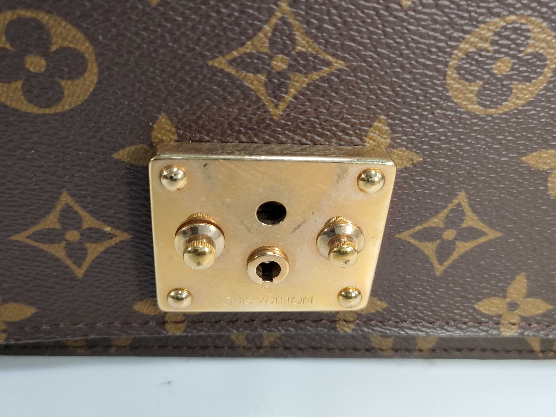LOUIS VUITTON [Model Number] M51187 Monogram M51185 Monceau ST included, pocket interior is sticky, handbag