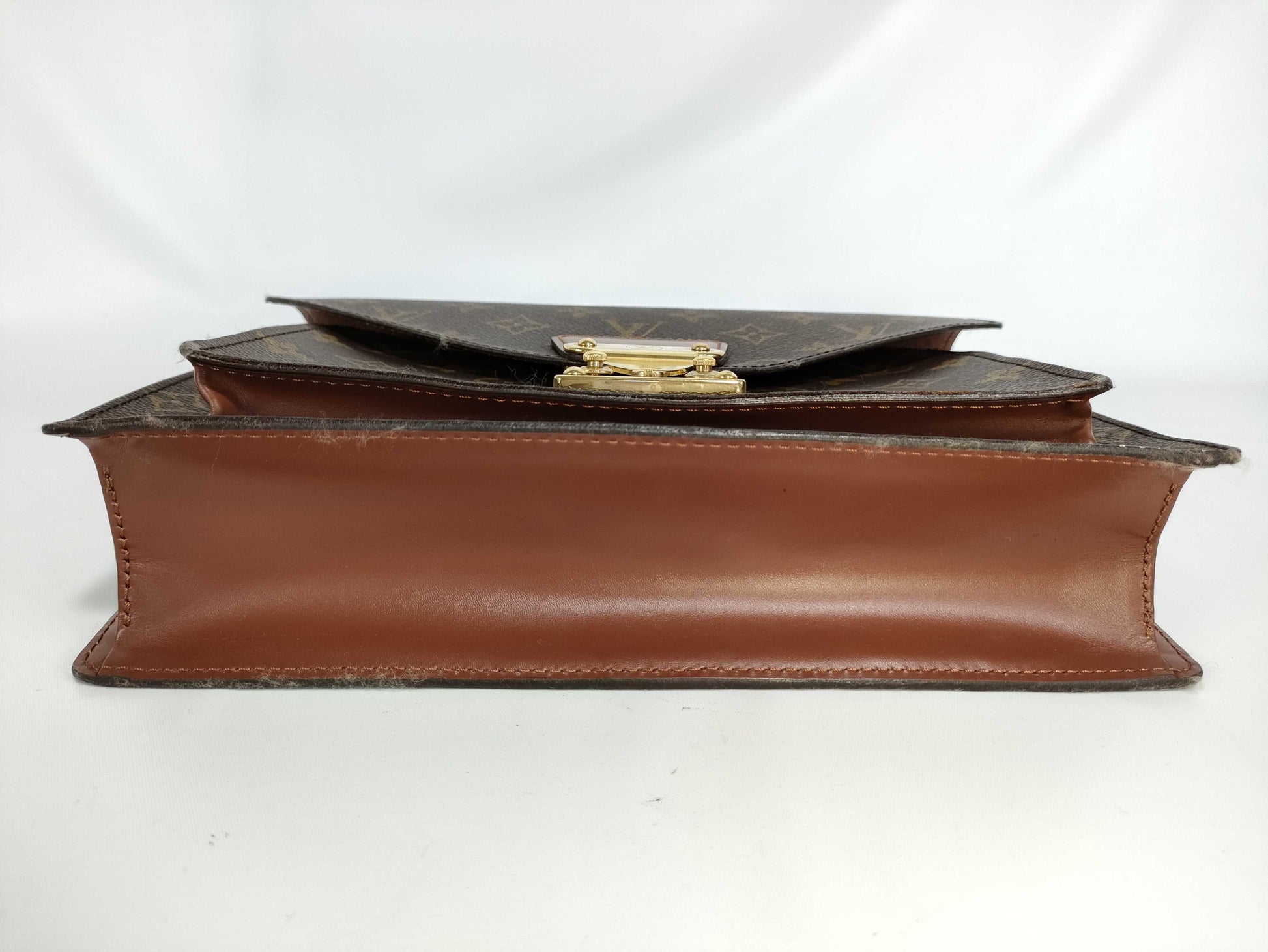 LOUIS VUITTON [Model Number] M51187 Monogram M51185 Monceau ST included, pocket interior is sticky, handbag