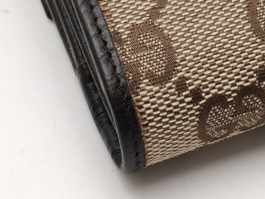 GUCCI Jackie Shelley Long Wallet, Unused, Stored