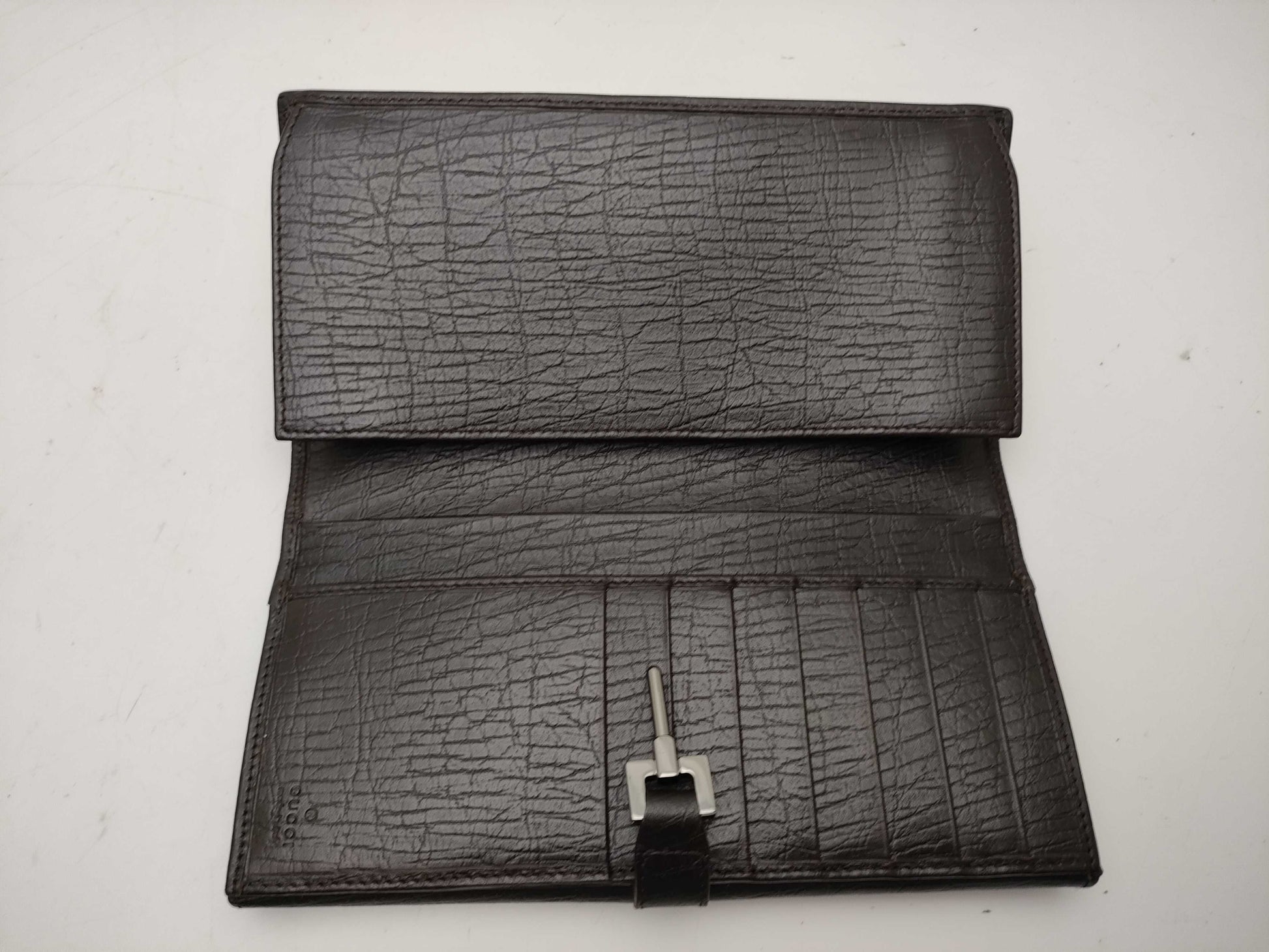 GUCCI Jackie Shelley Long Wallet, Unused, Stored
