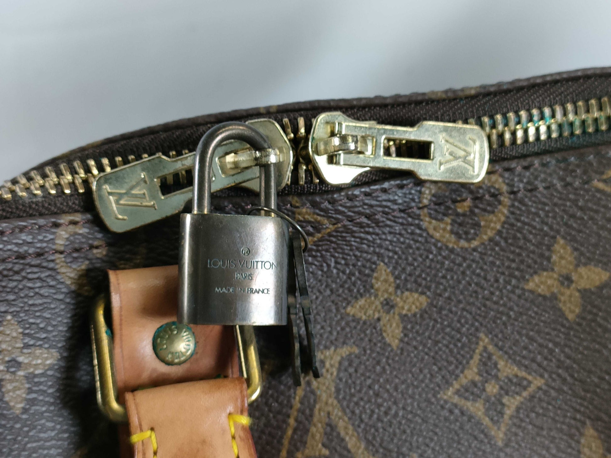 LOUIS VUITTON RFID Unverifiable MB 1910 Monogram M41426 Keepall 50 Boston Bag