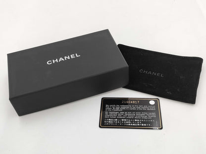 CHANEL Caviar Skin Card Case, Card Case, Pass Case, Business Card Case