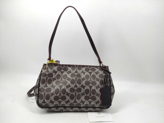 COACH Signature 2-Way Shoulder Bag