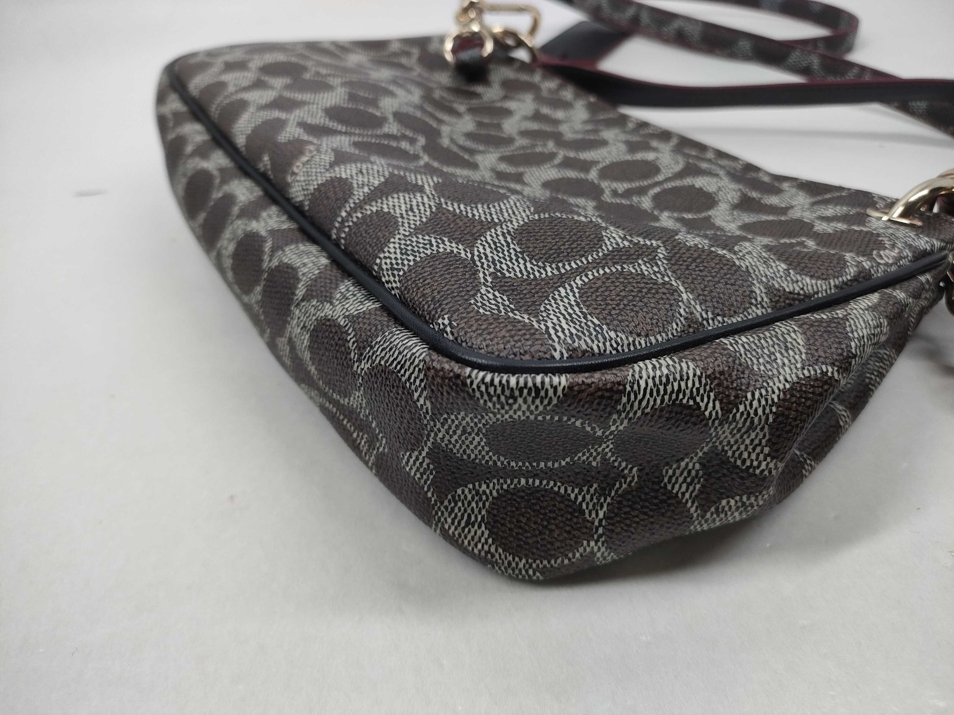 COACH Signature 2-Way Shoulder Bag