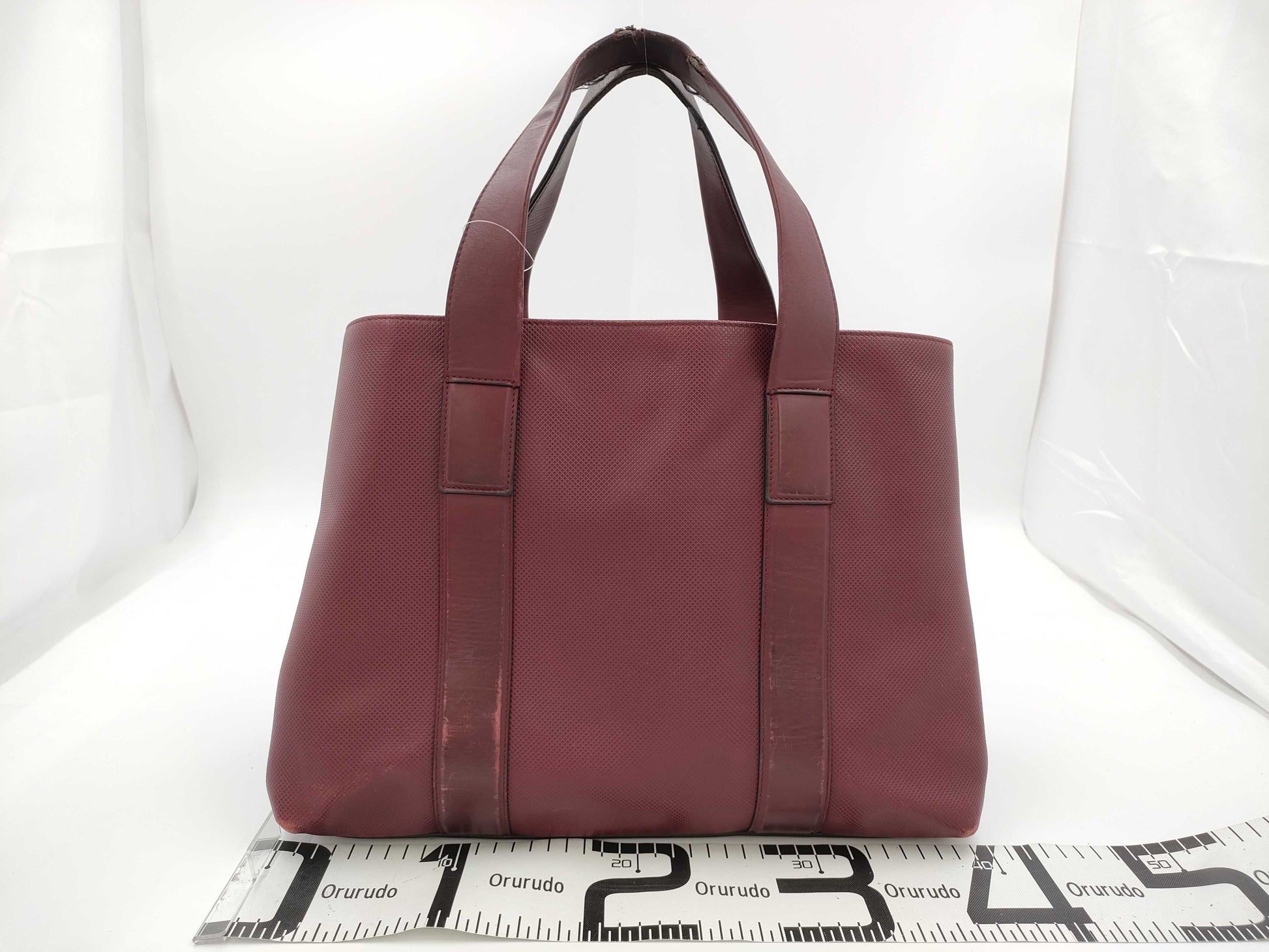 BOTTEGA VENETA Marco Polo Embossed PVC Tote Bag