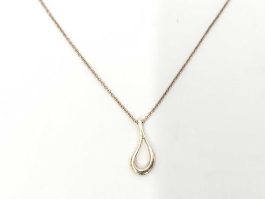 Tiffany & Co. SV925 Open Teardrop Necklace