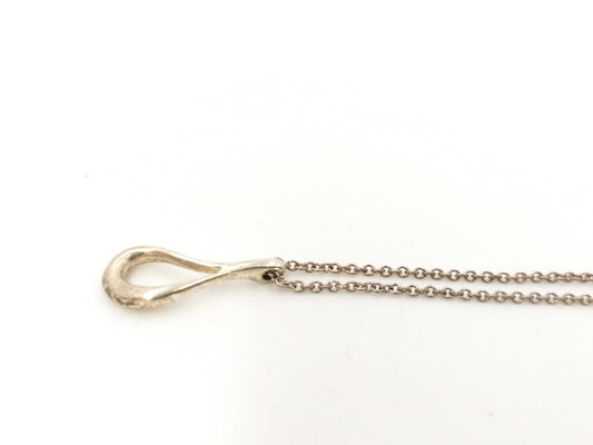 Tiffany & Co. SV925 Open Teardrop Necklace