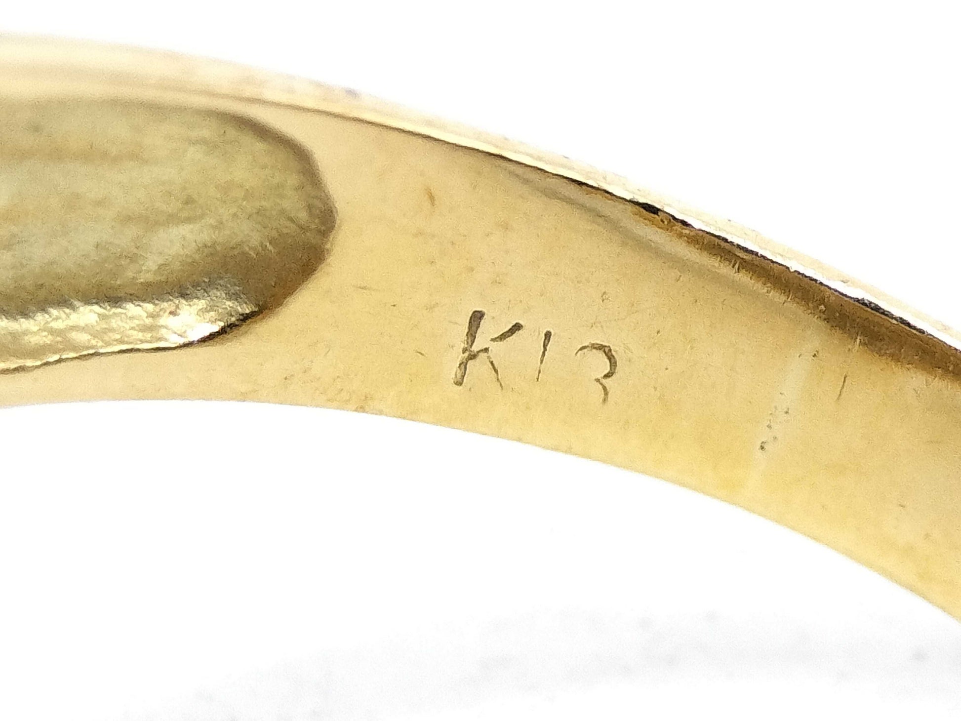 Diamond K18 3.5g Ring 
