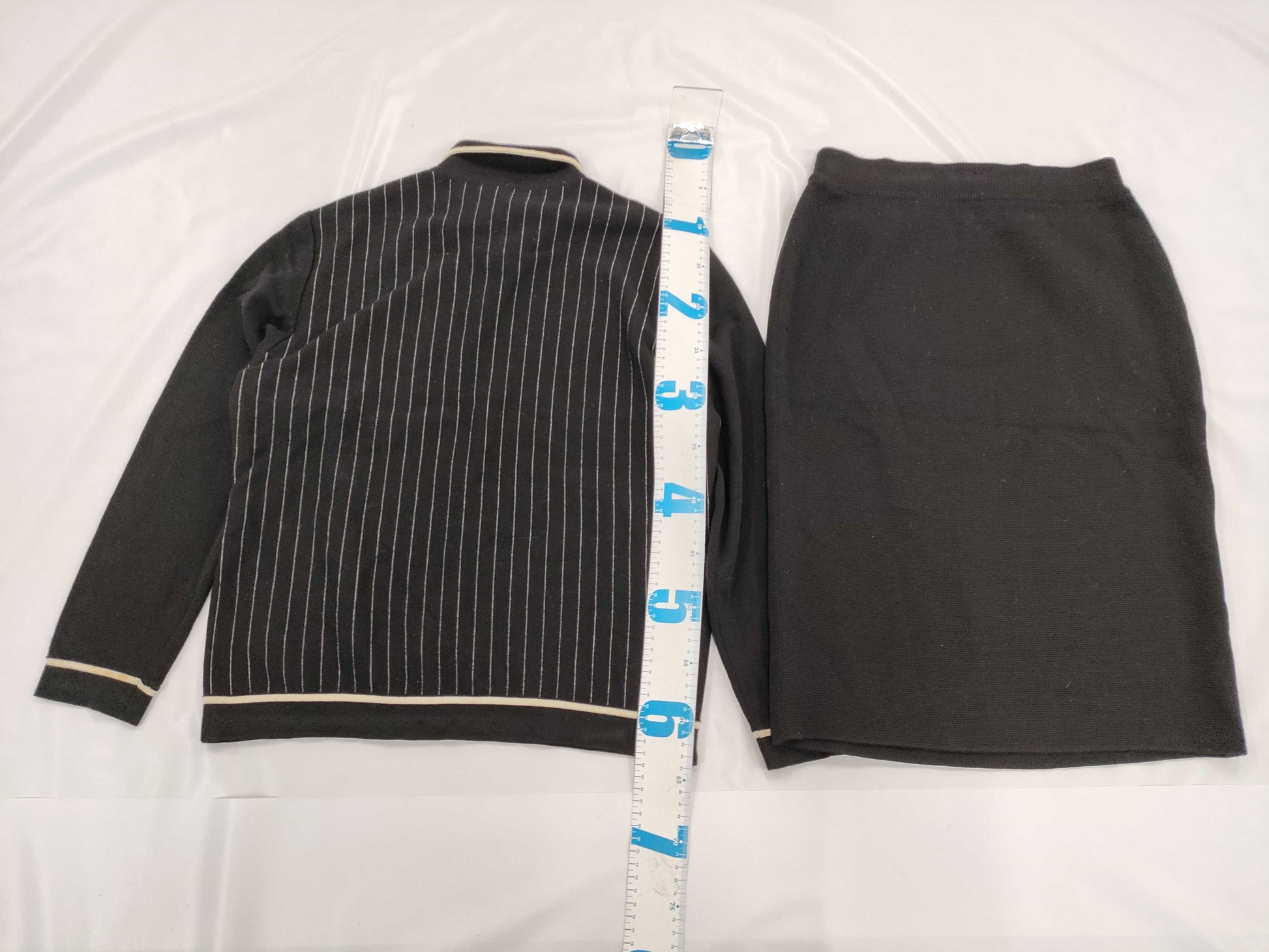 Dior knit set skirt