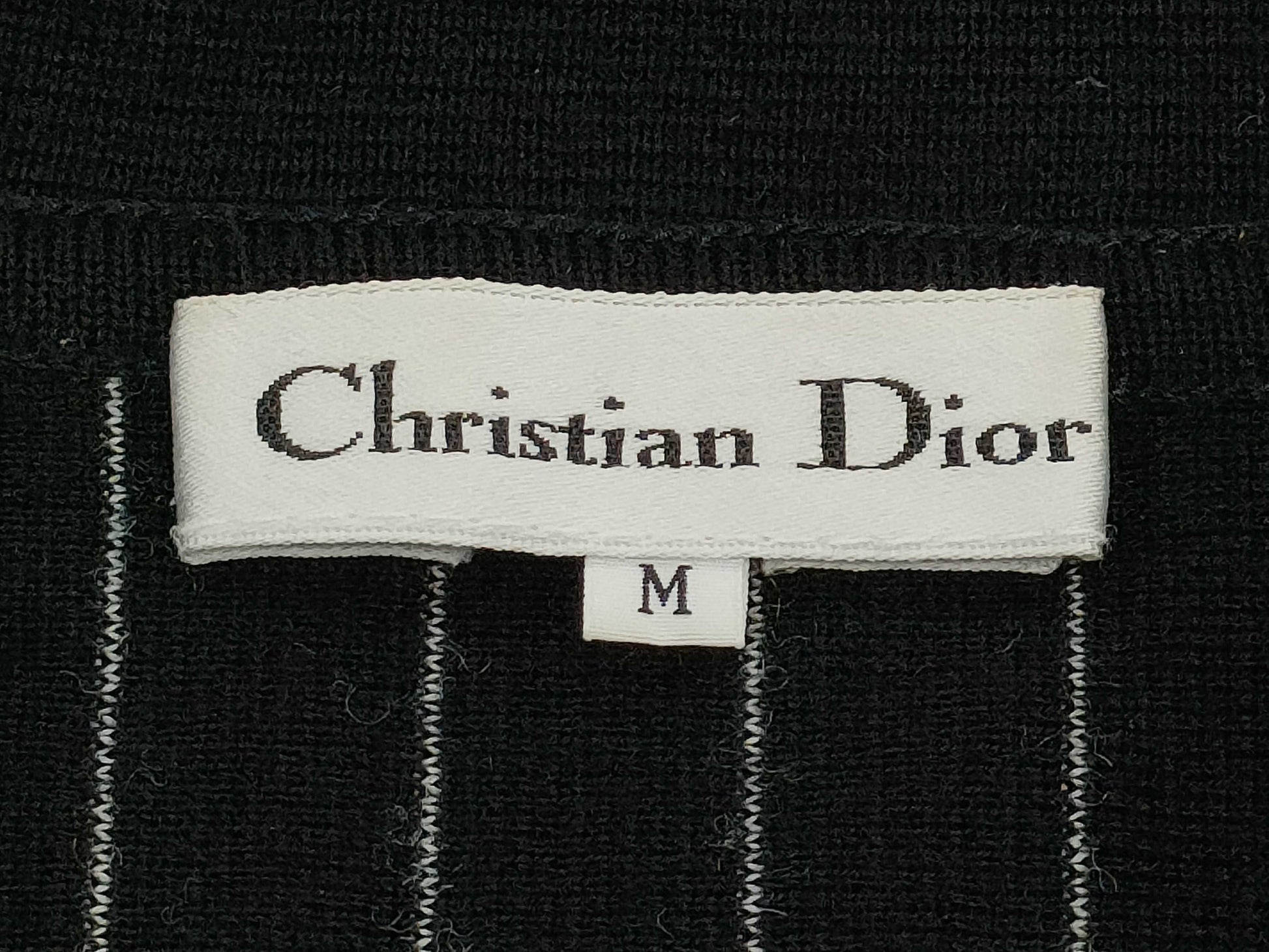 Dior knit set skirt