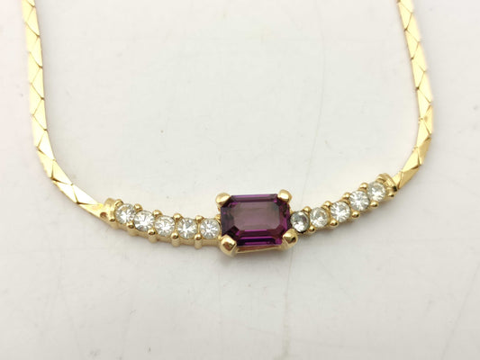 Dior Colored Stone Necklace Necklace