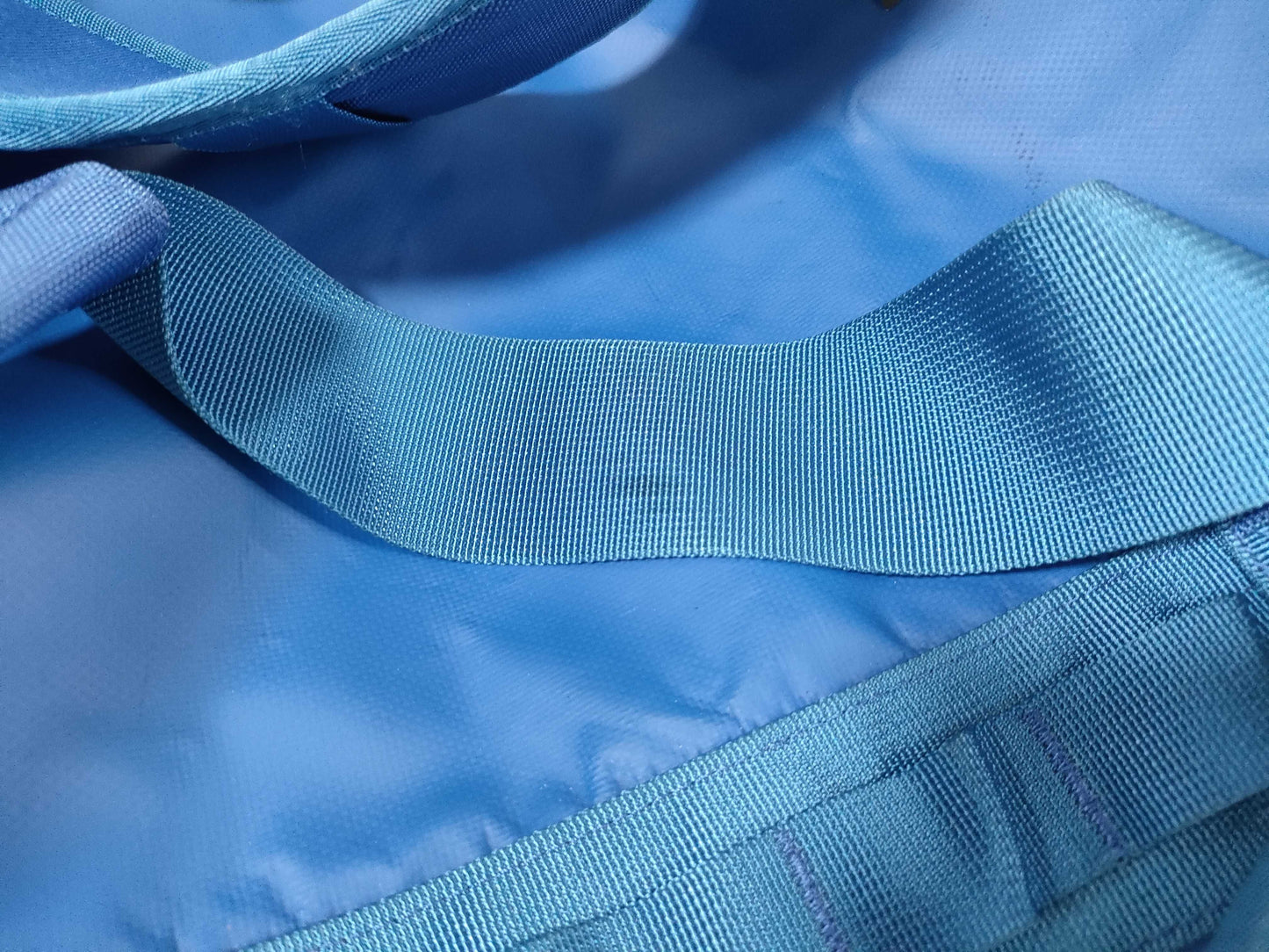 THE NORTH FACE THE NORTHFACE Duffel Bag NF0A3ETP Blue Backpack