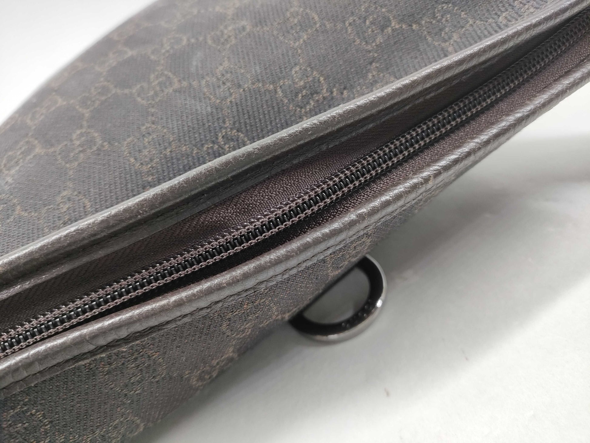 GUCCI GG Canvas 268642 Brown Shoulder Bag