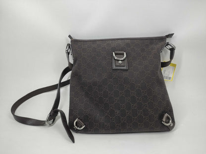 GUCCI GG Canvas 268642 Brown Shoulder Bag