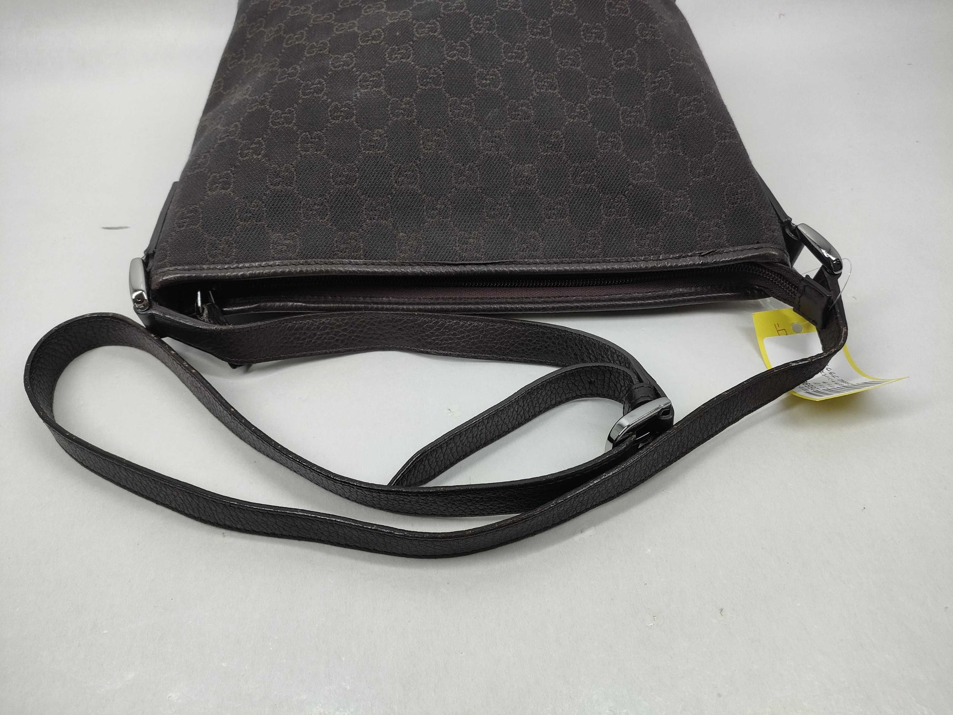 GUCCI GG Canvas 268642 Brown Shoulder Bag
