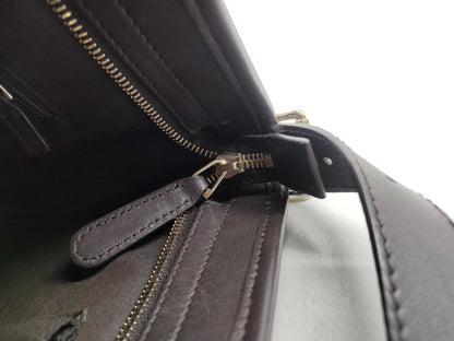 GUCCI GG Canvas 388930 Brown Shoulder Bag