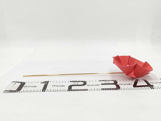 LOUIS VUITTON Origami Flower Red Other Accessories