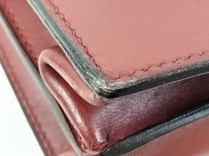 HERMES Kelly Depeche 38 Box Calf Handbag