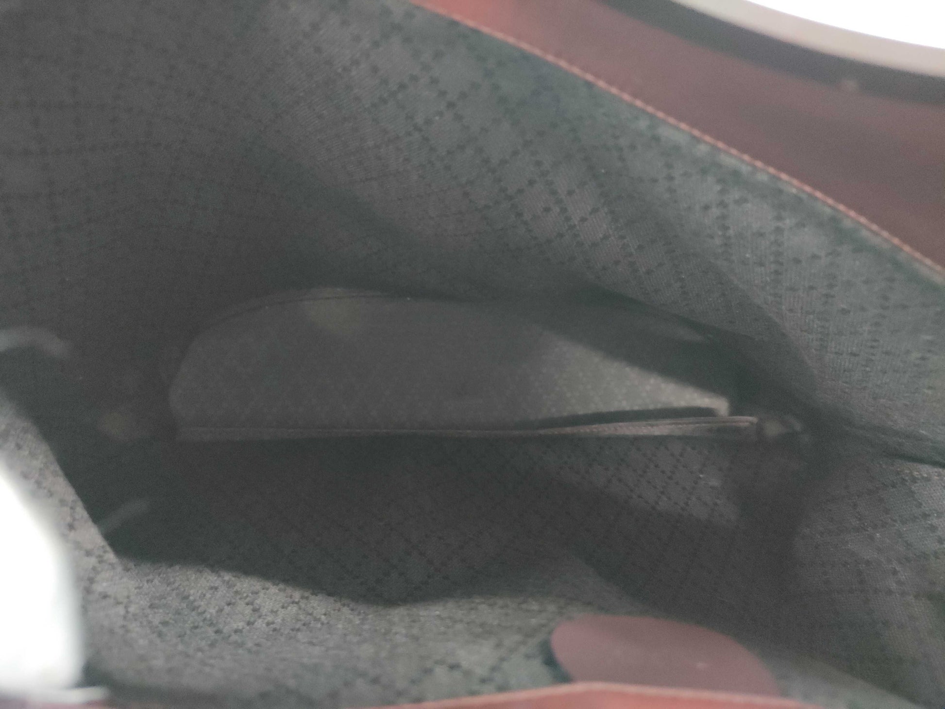 GUCCI Nylon/Hand/002.2058.0477.6 Red Handbag