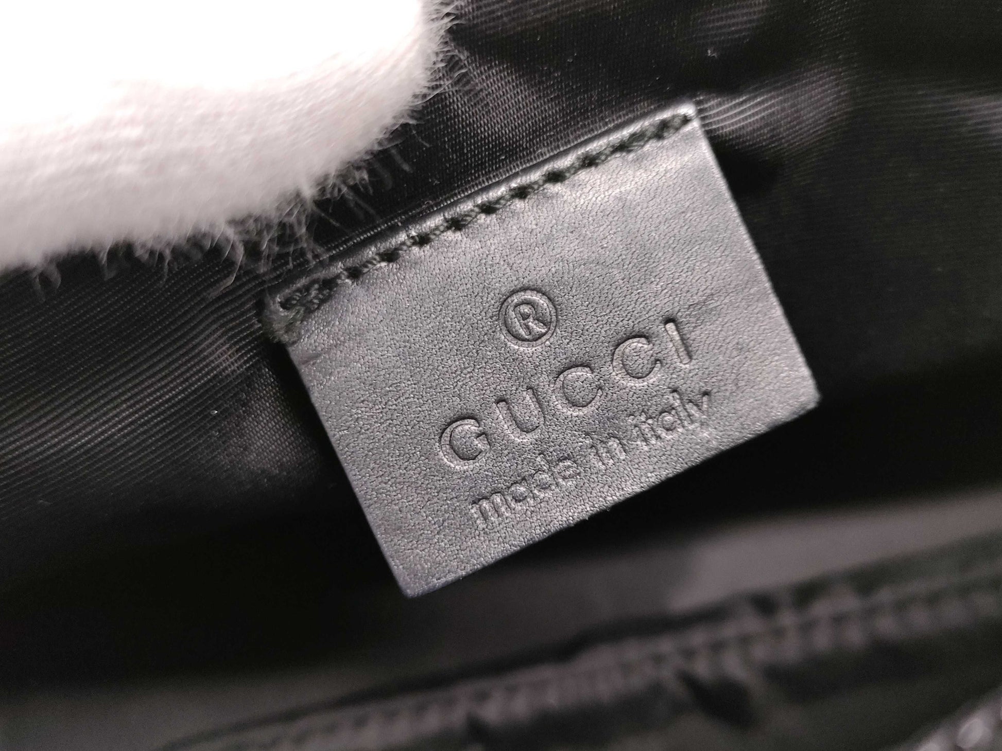 GUCCI GG Canvas 07198 Handbag Hand Pouch Handbag