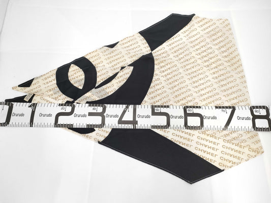 CHANEL Coco Mark Logo Scarf